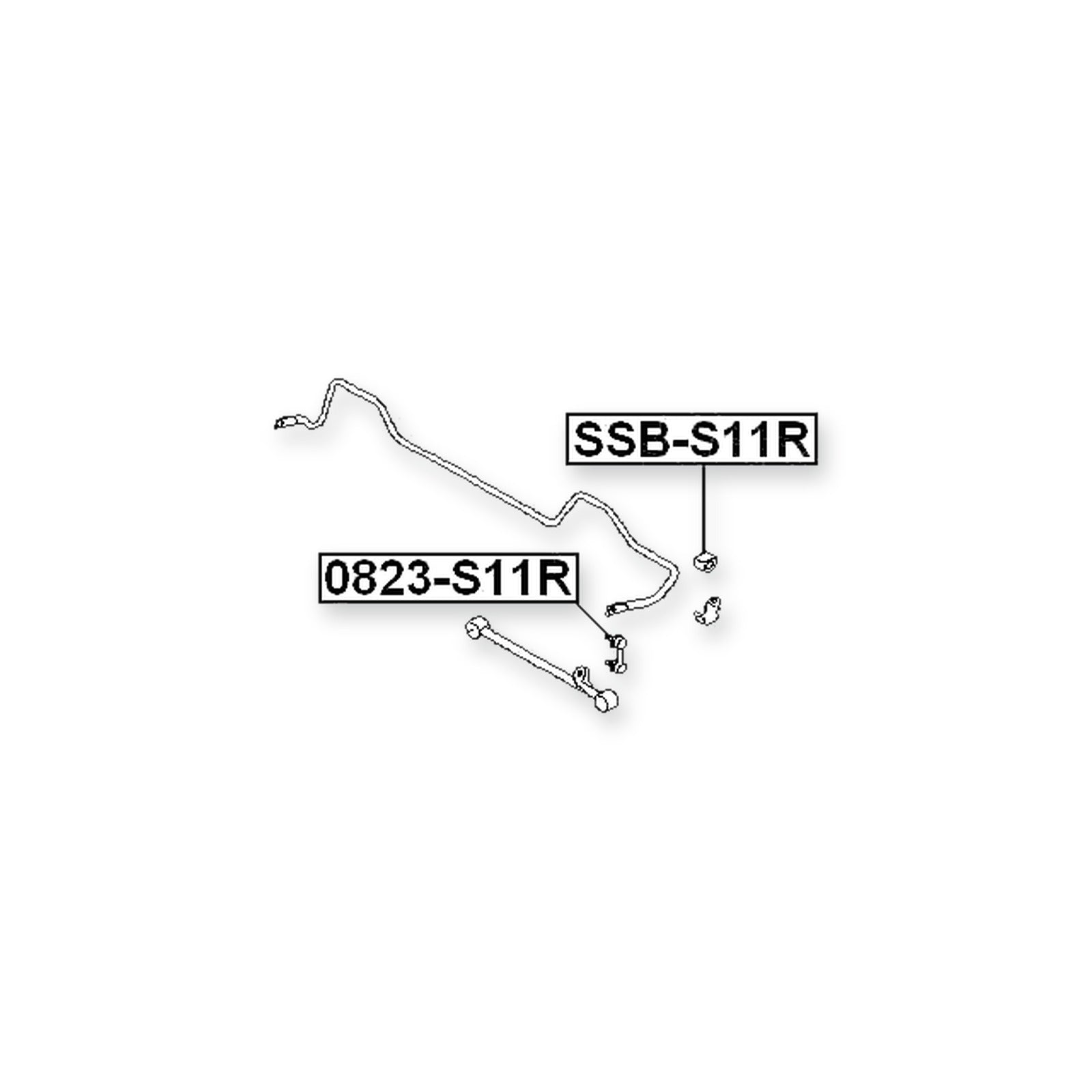 Subaru Forester S11 Rear Sway Bar Link