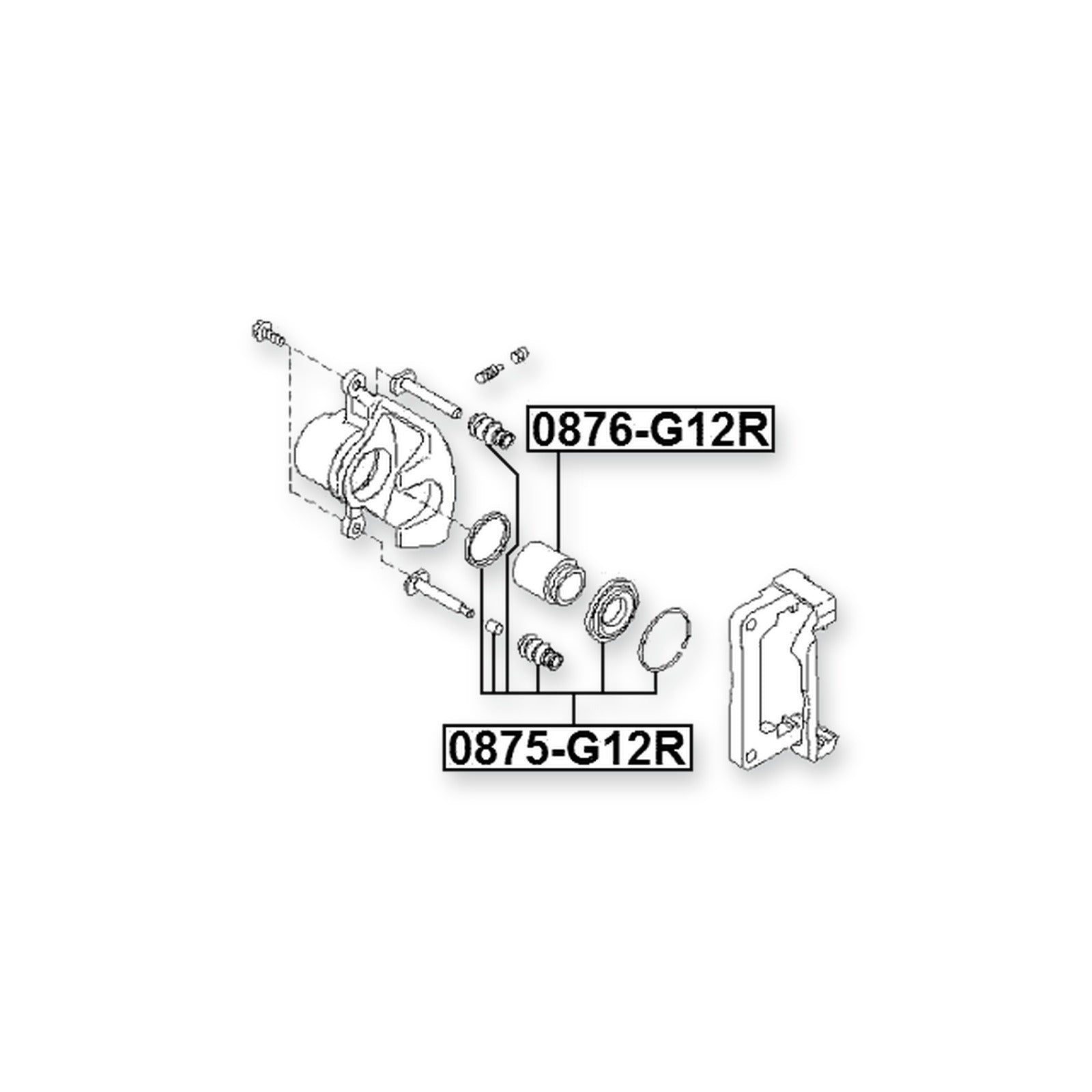 Subaru Brz Z10 Rear Caliper Piston D40.4