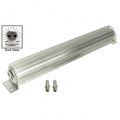 TFI Racing Heat Sink Fluid Cooler 20-1/4" x 3" Dual Pass 1/4" NPT Inlet