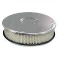 TFI Racing Chrome Air Cleaner 8-3/4" Wide x 55mm Tall 2-5/8" Neck Stromberg