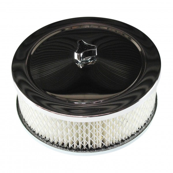TFI Racing Air Cleaner 6-3/8"Wide x 3"Tall Suit 2-5/16" Single Barrel Stromberg
