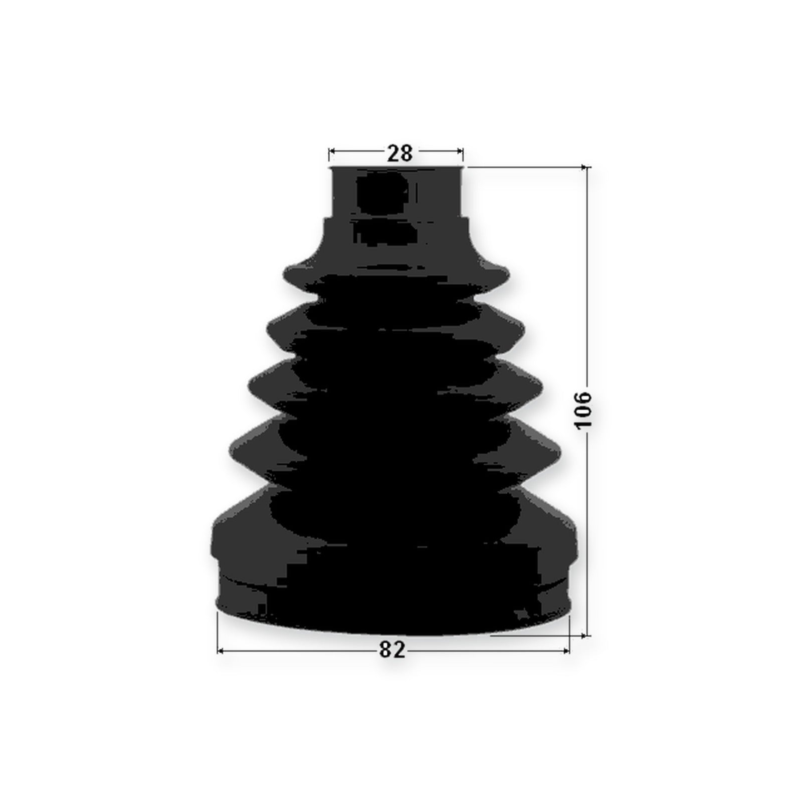 Holden Captiva Boot CV Joint Kit 82X106X28 & More