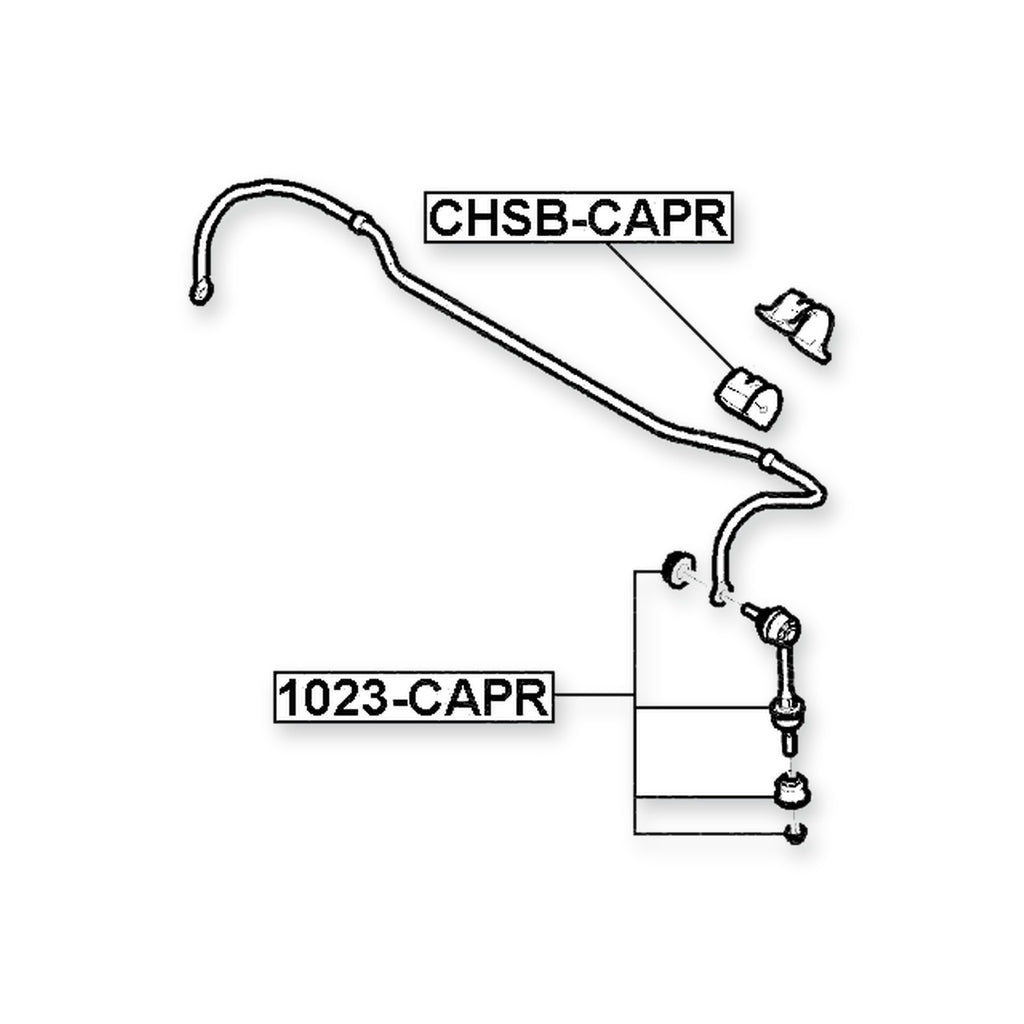 Holden Captiva Rear Sway Bar Link & More