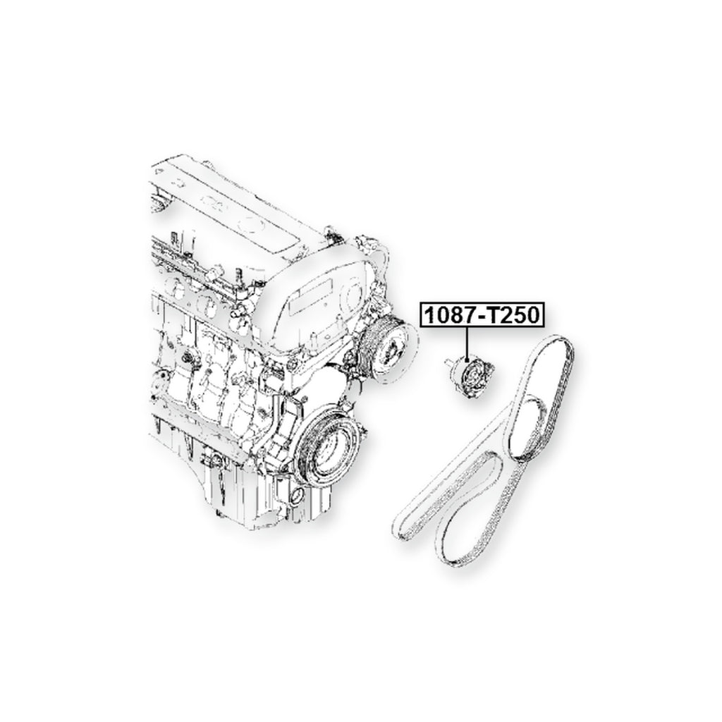 Pontiac G3 Tension Pulley