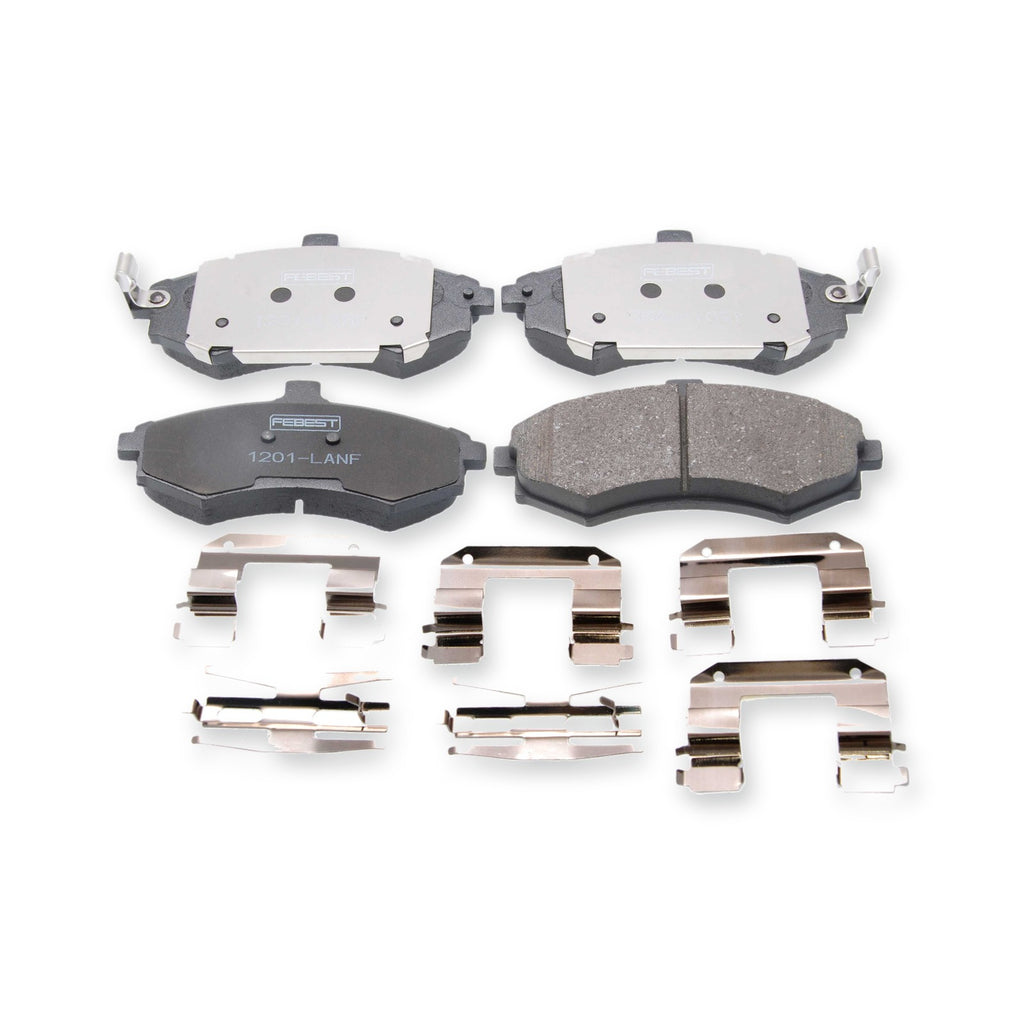 Hyundai Front Pad Kit, Disc Brake - (With Anti Squeal Shim, With Brackets)