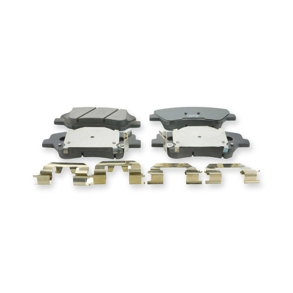 Geely Front Pad Kit, Disc Brake - (With Anti Squeal Shim, With Brackets)