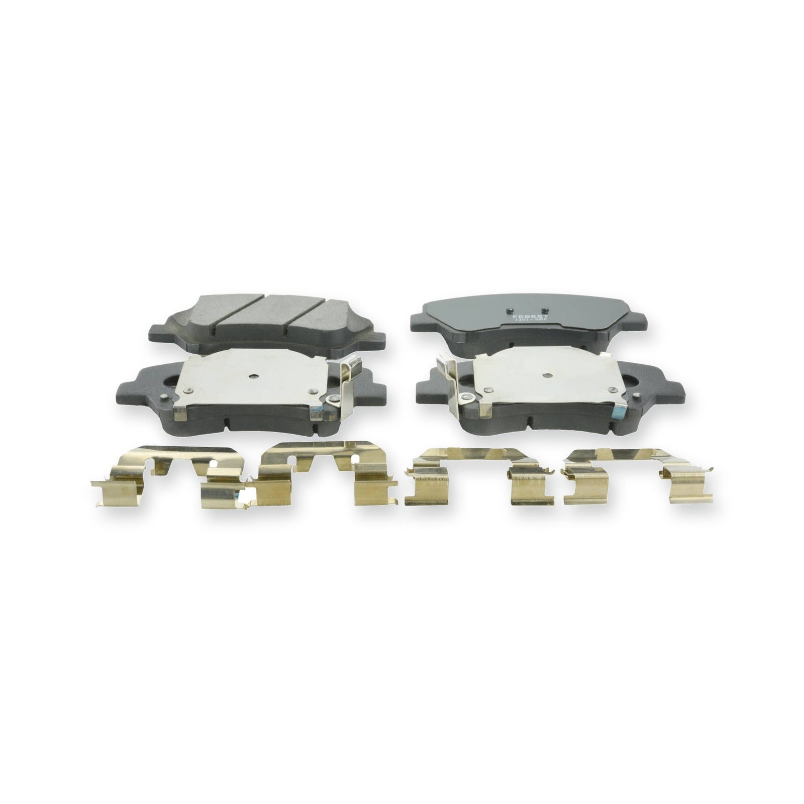 Geely Front Pad Kit, Disc Brake - (With Anti Squeal Shim, With Brackets)
