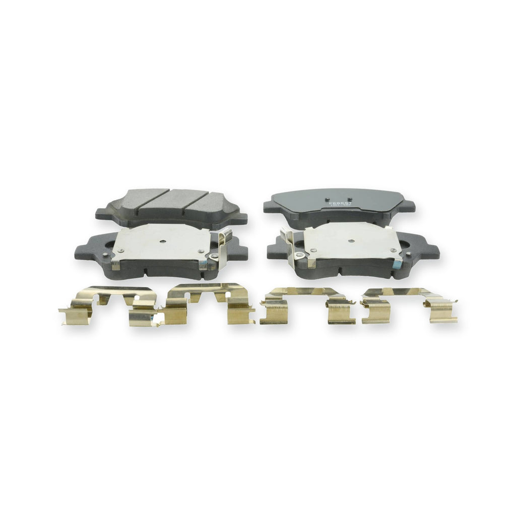 Kia Ceed Front Pad Kit, Disc Brake - (With Anti Squeal Shim, With Brackets)