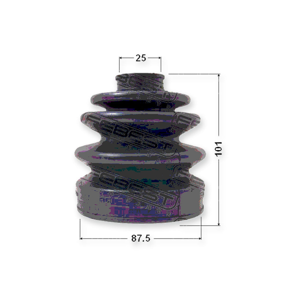 Nissan Almera Outer Boot CV Joint Kit 87.5X101X25 & More