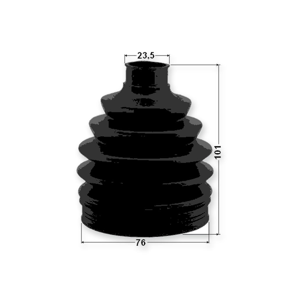 Hyundai Accent Outer Boot CV Joint Kit 76X101X23.5 & More