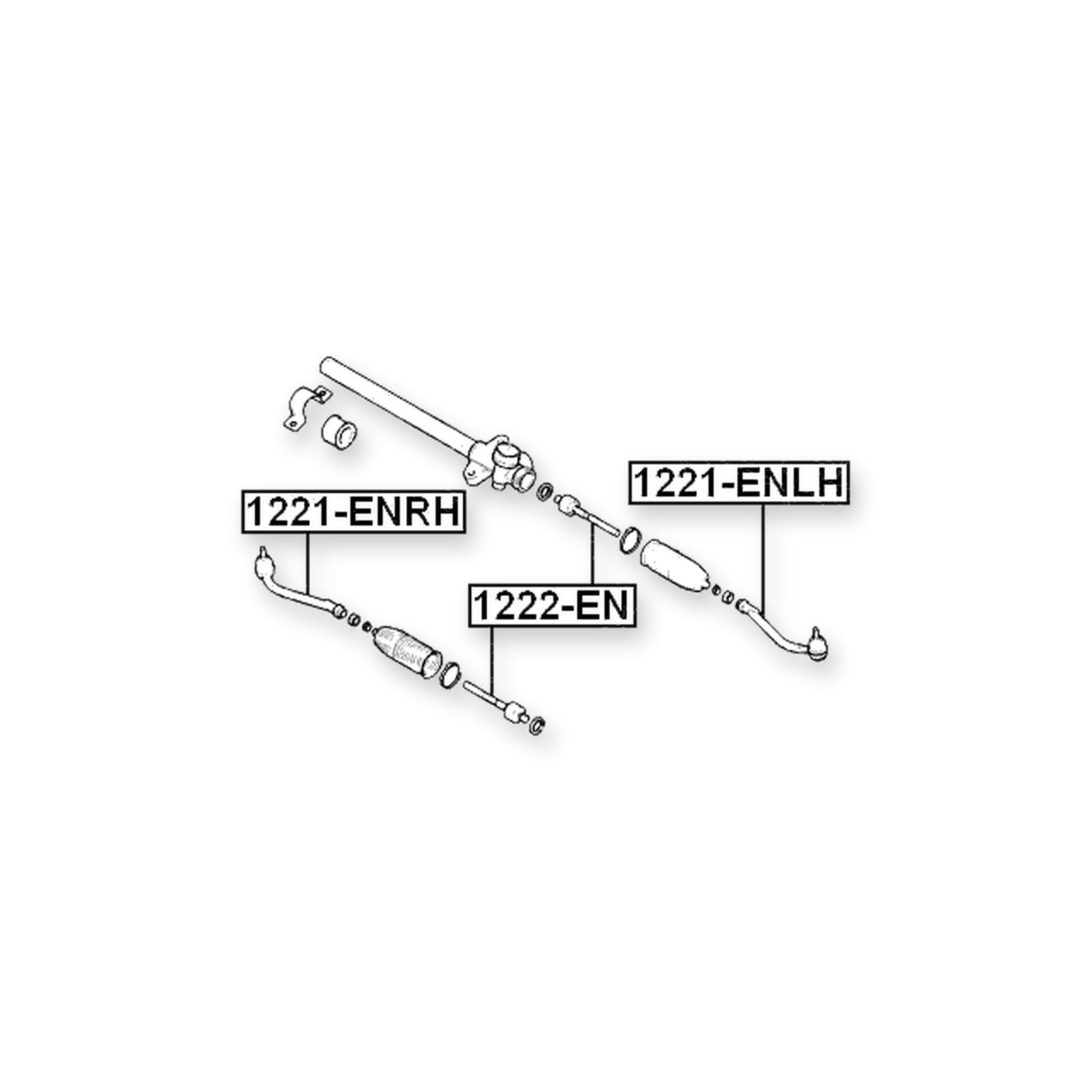 Hyundai Avante Front Steering Tie Rod 2006-on