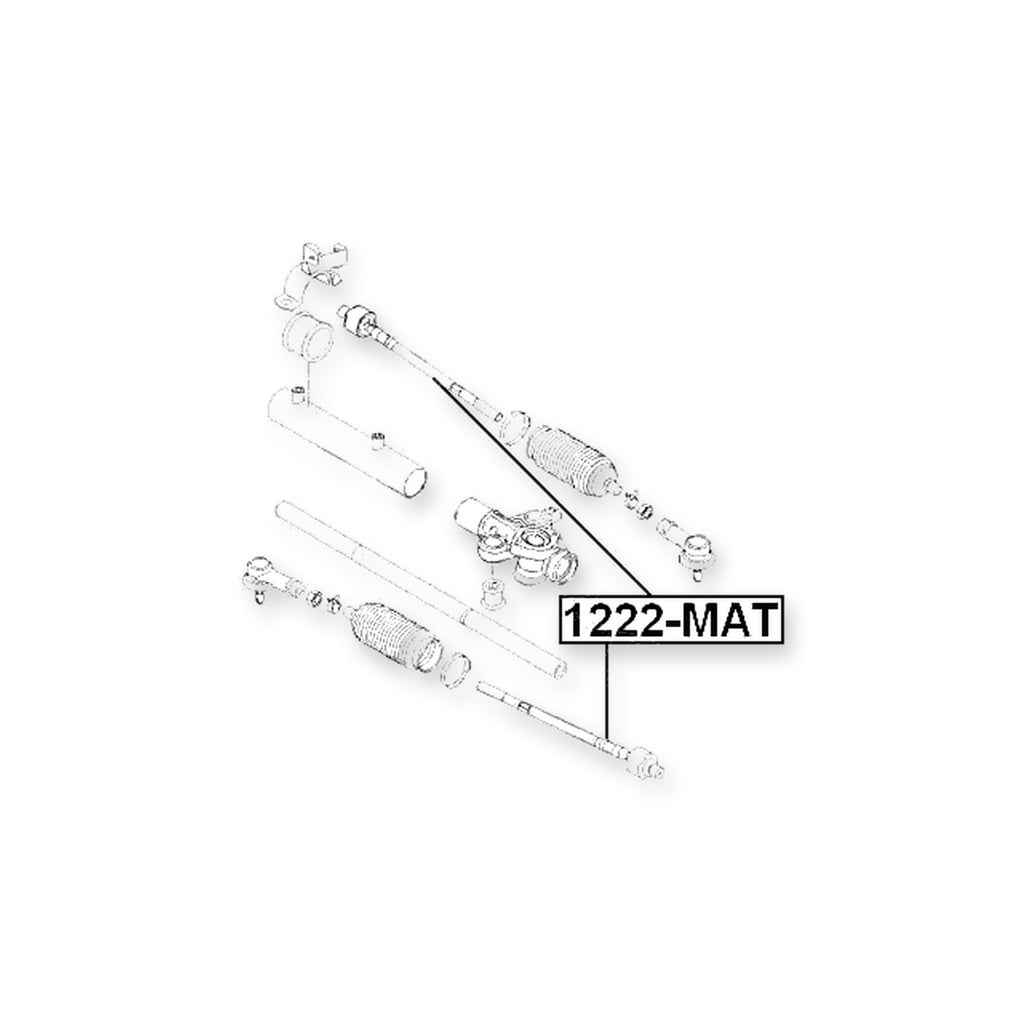 SsangYong Korando C Front Steering Tie Rod