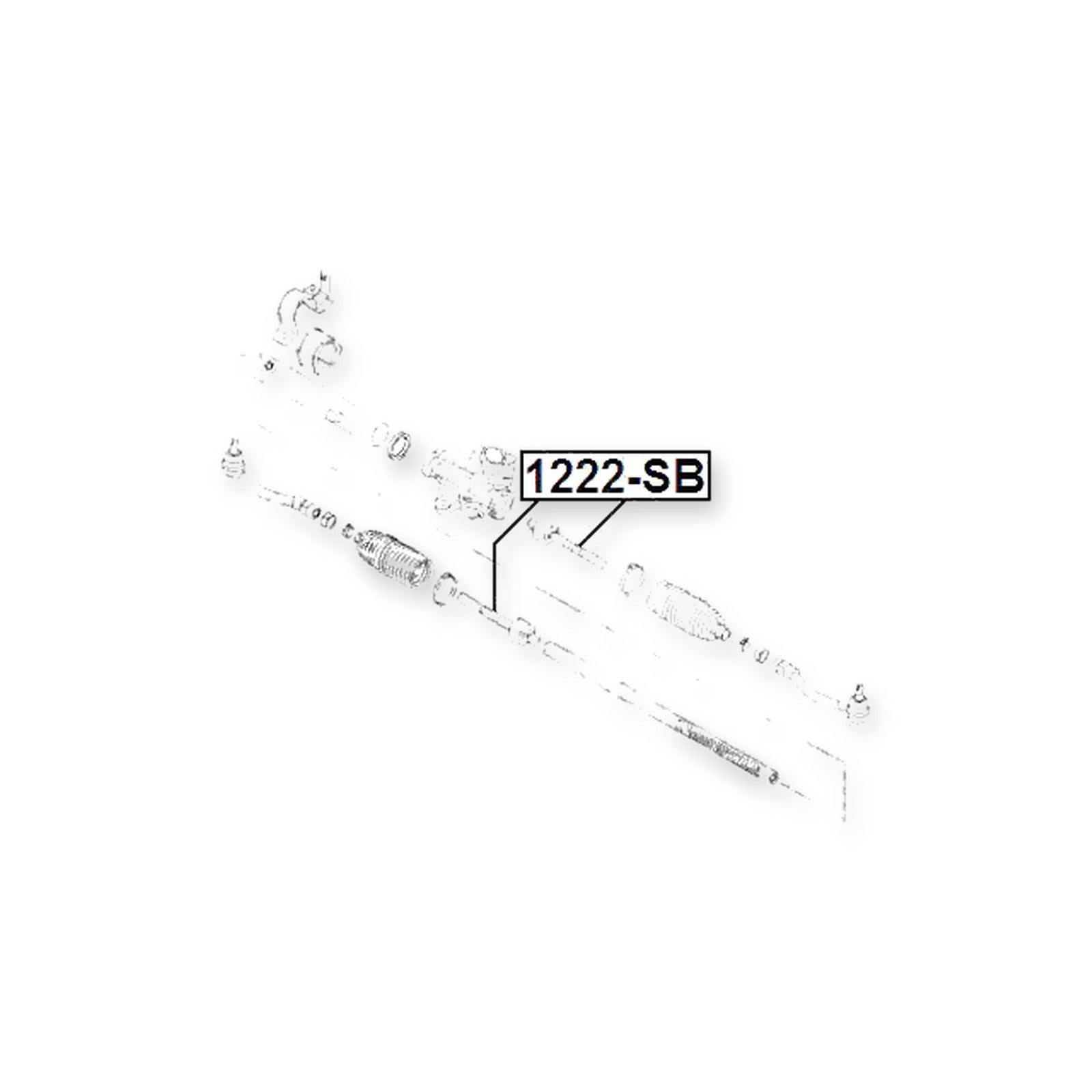 Kia Rio Front Steering Tie Rod