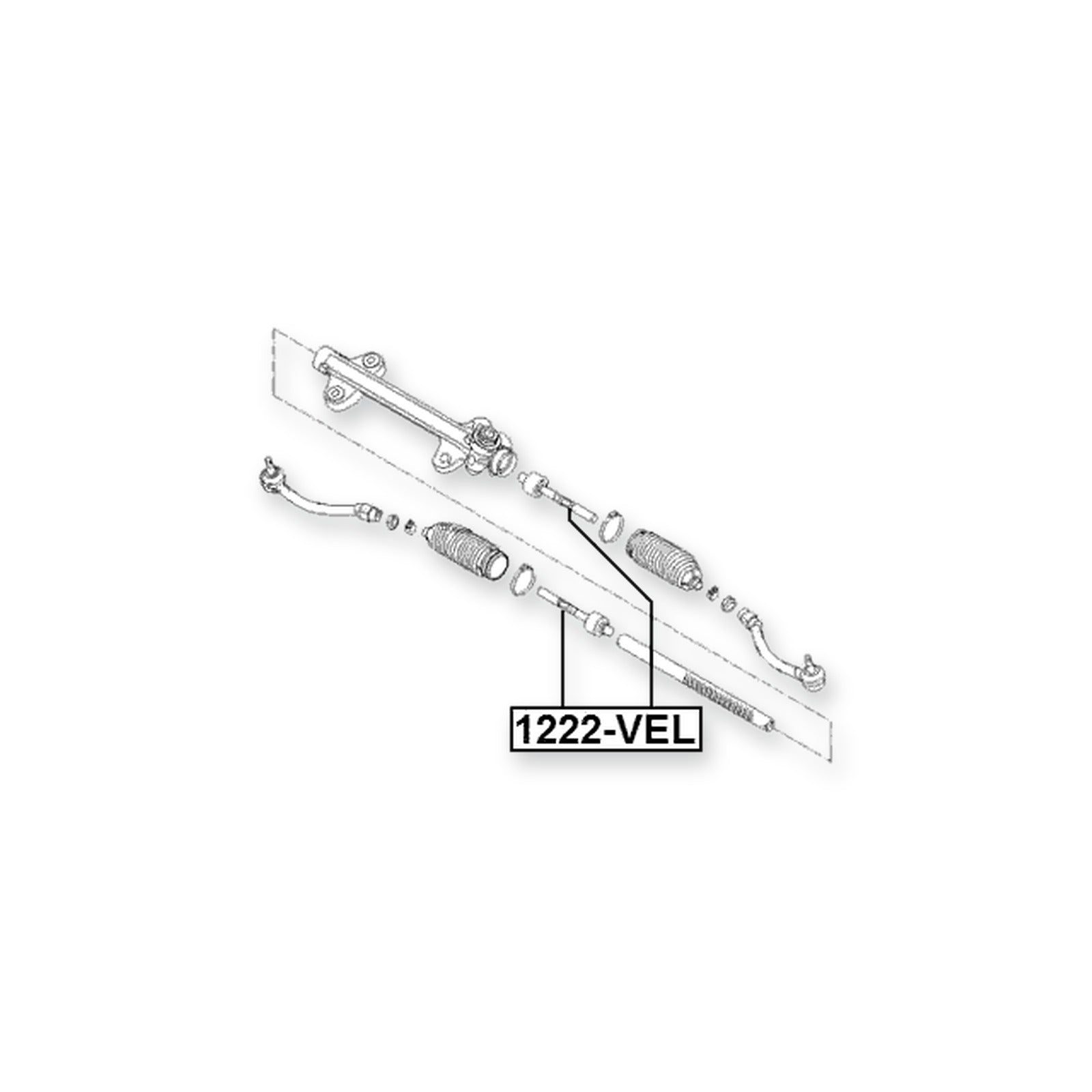 Hyundai Avante Front Steering Tie Rod