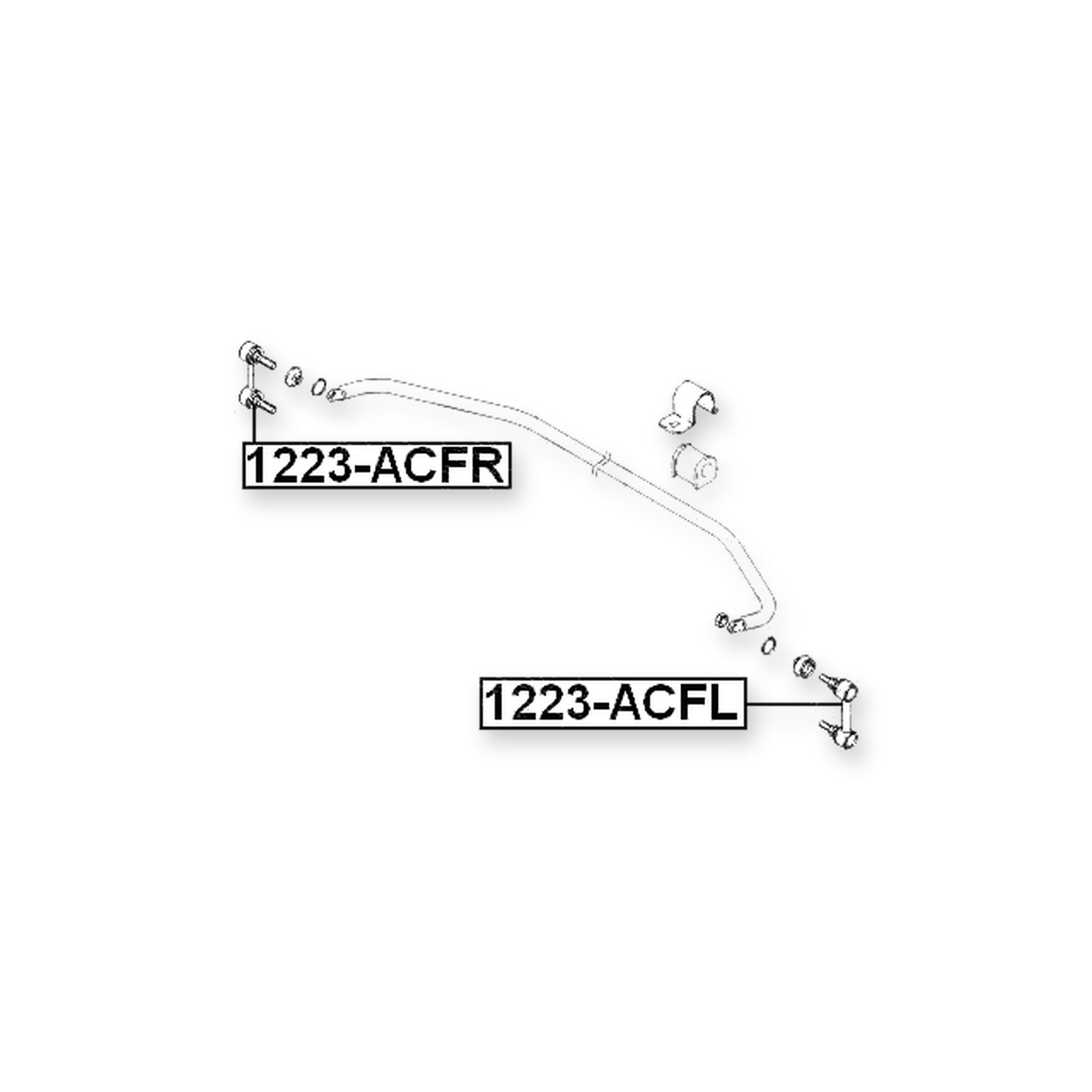 Mitsubishi Airtrek Front Left Sway Bar Link & More