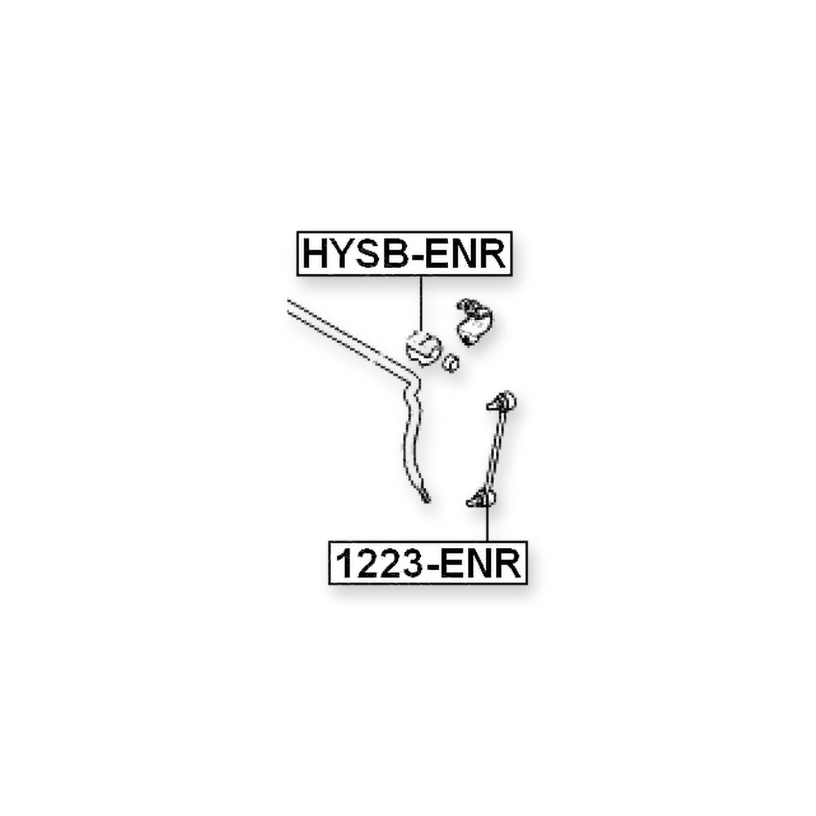 Hyundai Avante Rear Sway Bar Link 2006-on