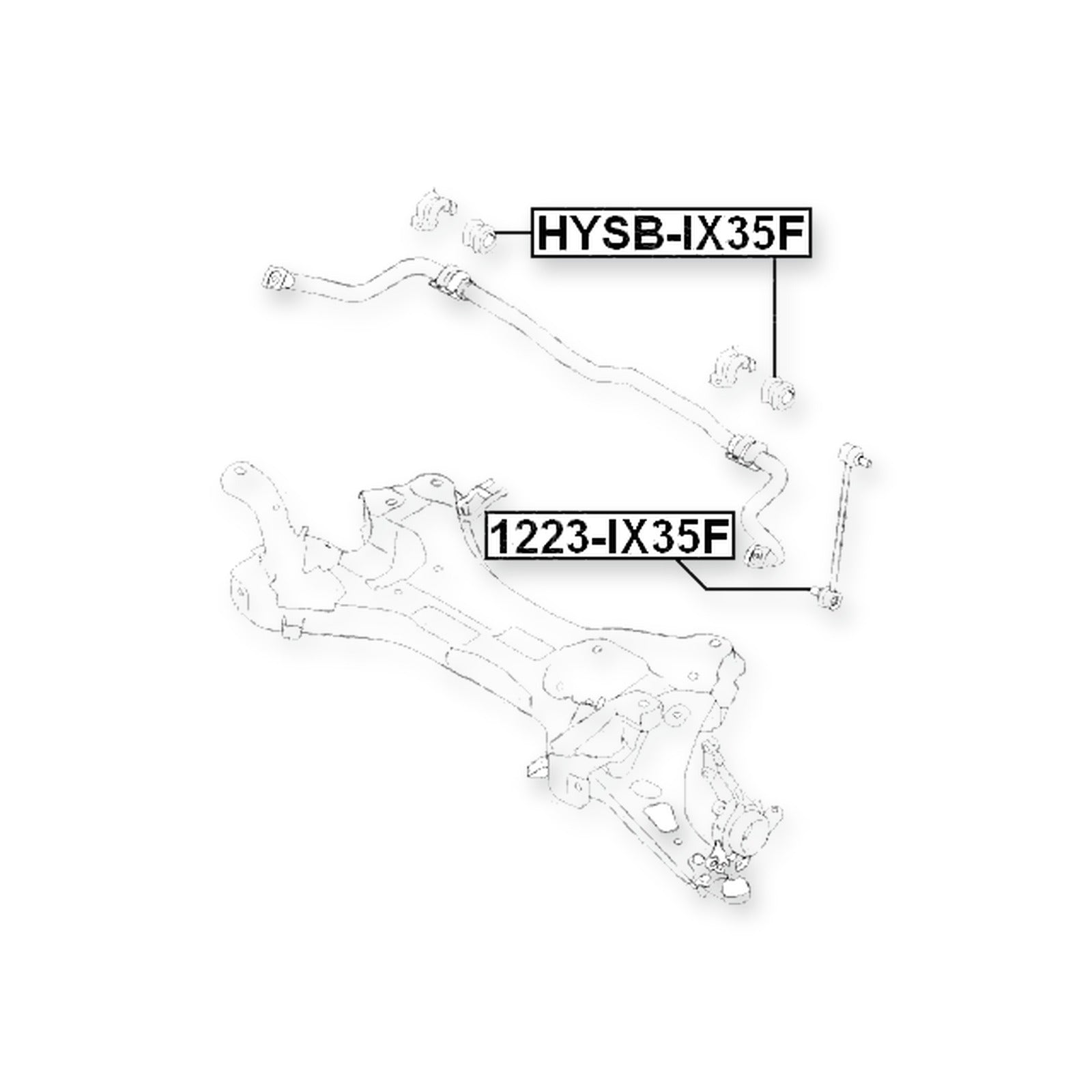 Hyundai Aslan Front Sway Bar Link & More