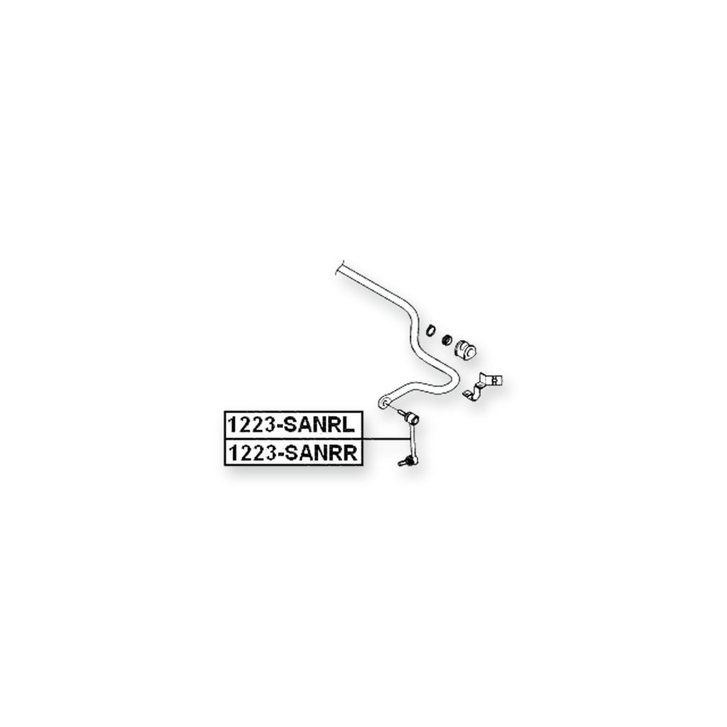 Hyundai Santa Rear Right Sway Bar Link