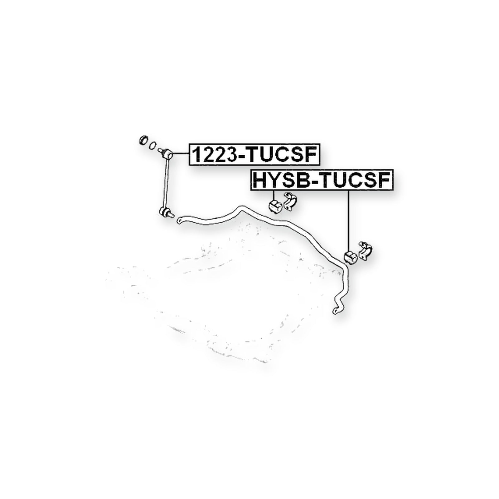 Kia Carens Front Sway Bar Link 2006-on