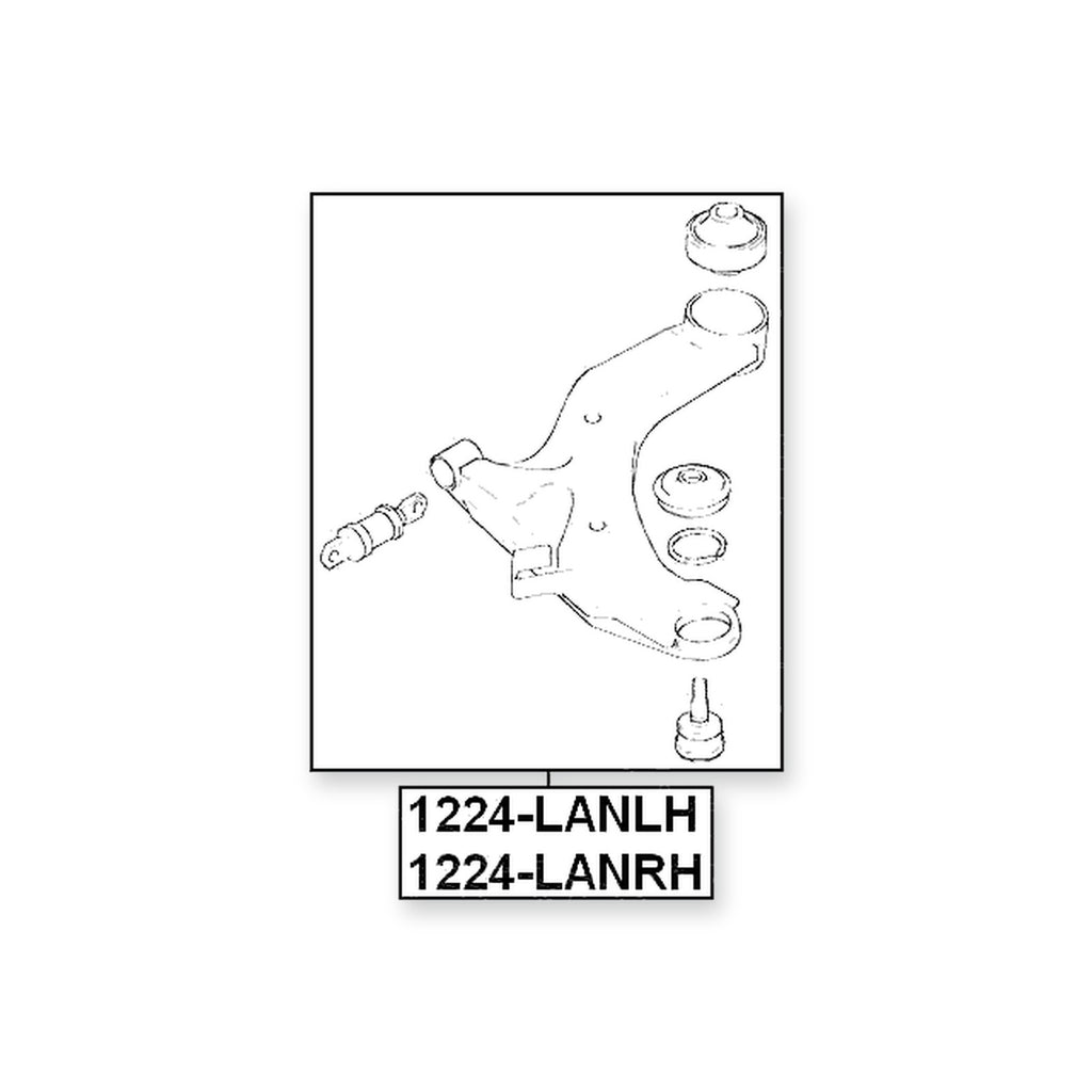 Hyundai Avante Front Right Control Arm o 2006