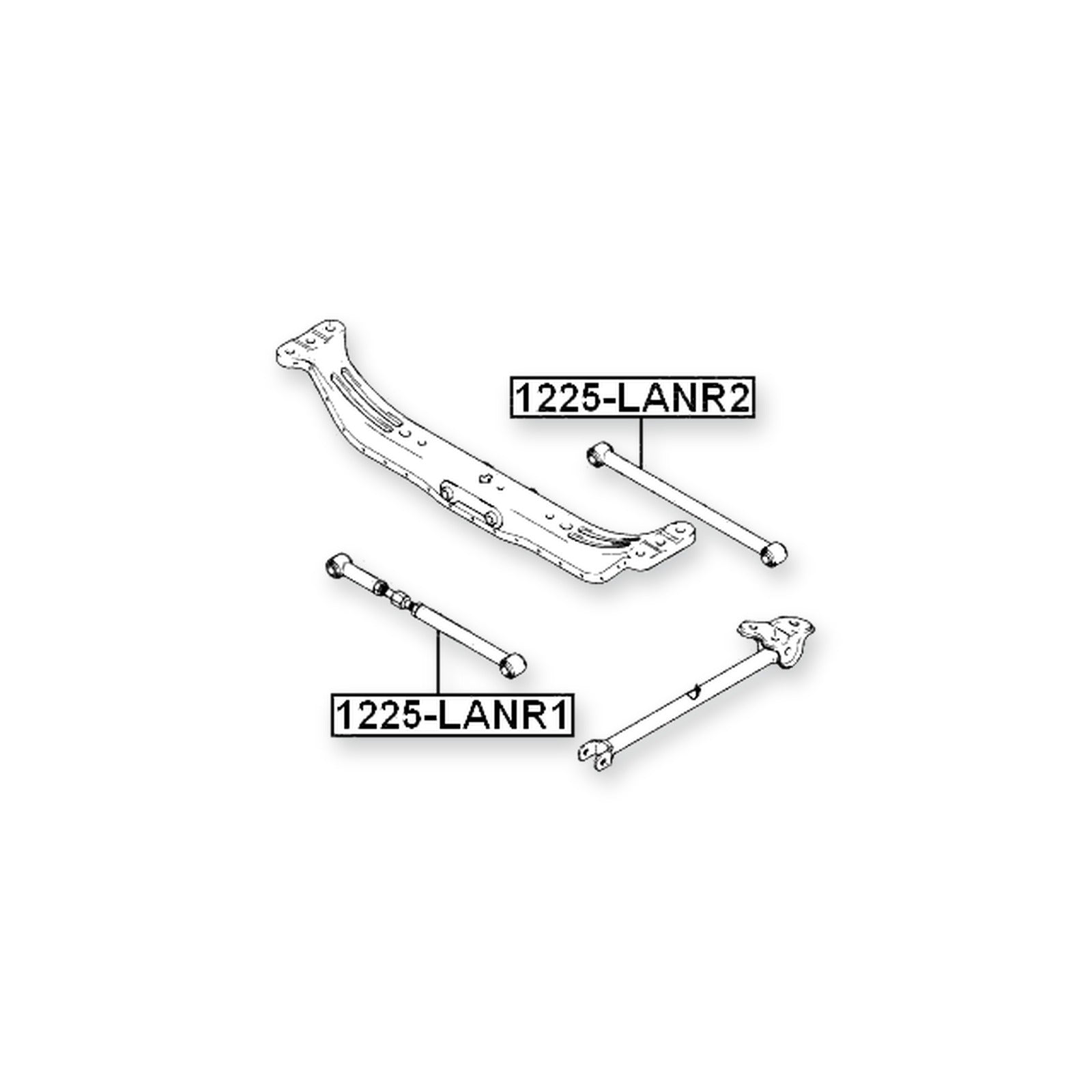 Kia Cerato Rear Lateral Link 2006-on
