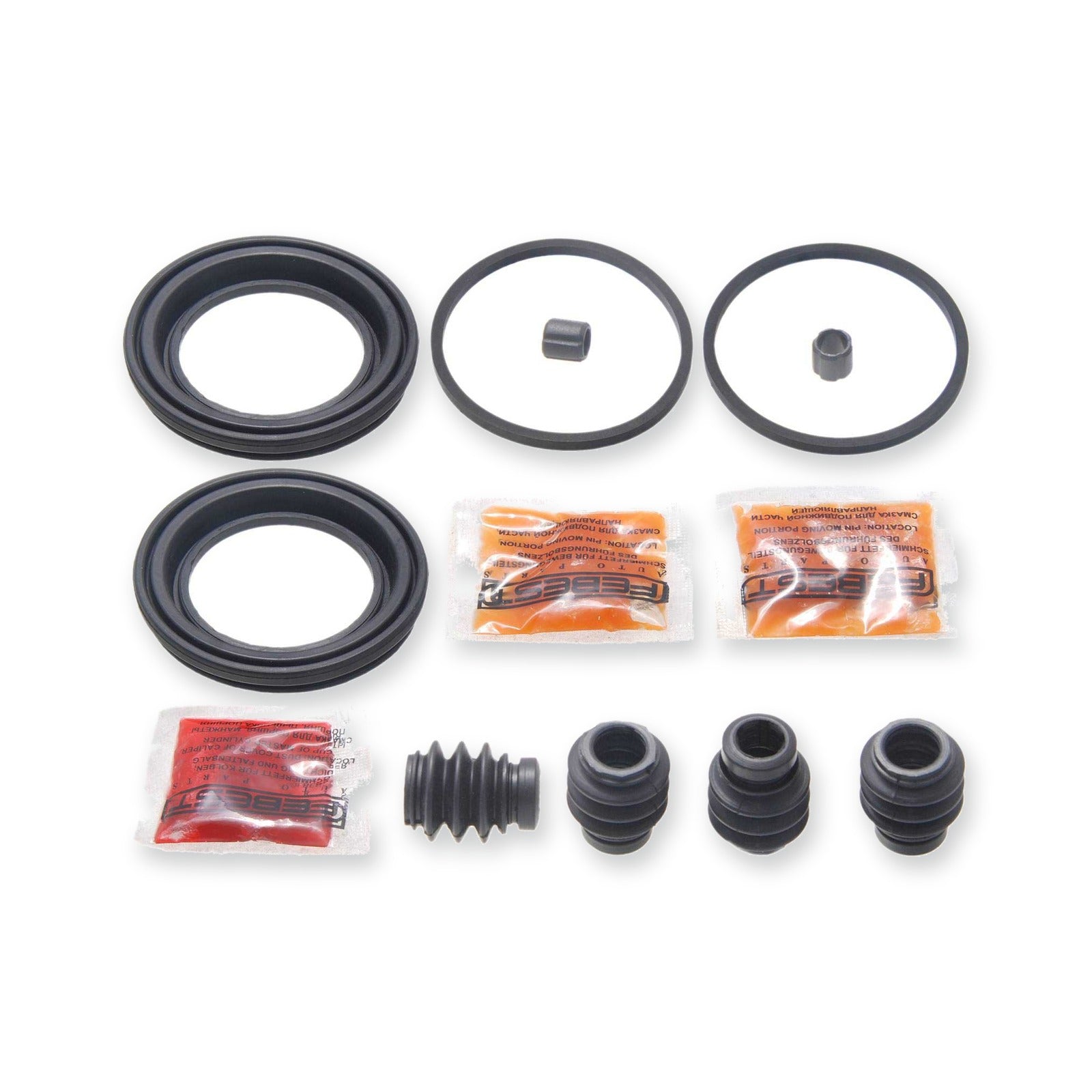Hyundai Accent Front Brake Caliper Repair Kit (Set For Two Sides) & More
