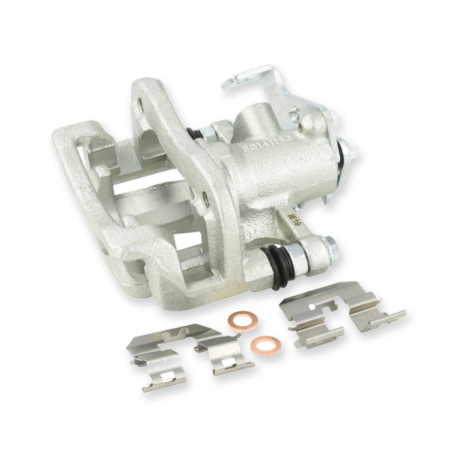 Kia K2 Rear Right Brake Caliper Assembly (With Bracket)