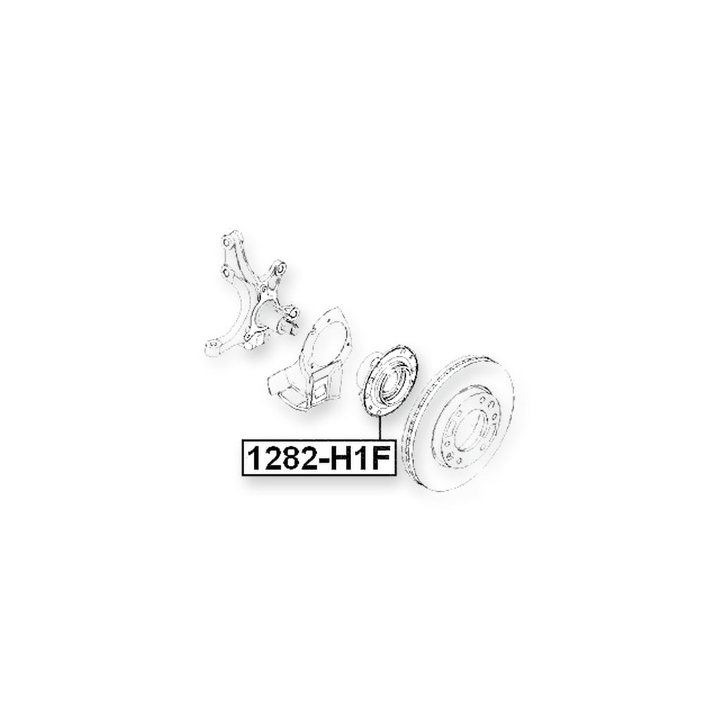 Hyundai Grand Starex Front Wheel Hub
