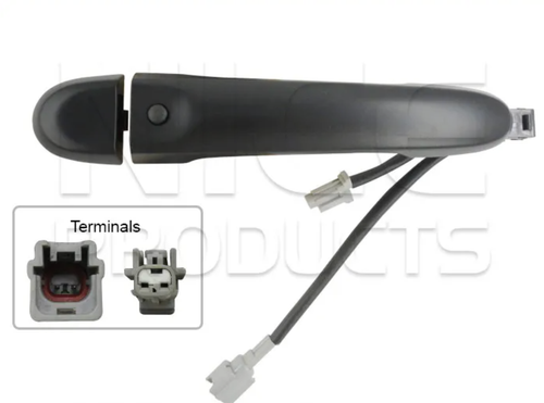 Rear Left Outer Door Handle for Nissan Micra K13 (10/10 - 12/17)