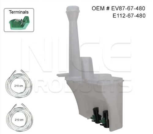 Washer Reservoir with Pump for Ford Escape BA-ZA-ZB (02/01 - 05/06)