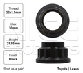 Rear Right Hub Nut Pair for Toyota Camry (02/02 - 07/06)