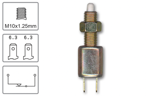 Brake Light Switch for Nissan Pulsar N12 (01/83 - 08/85)