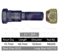 Ford Wheel Stud & Nut Set XB Excluding 5.8Ltr & More