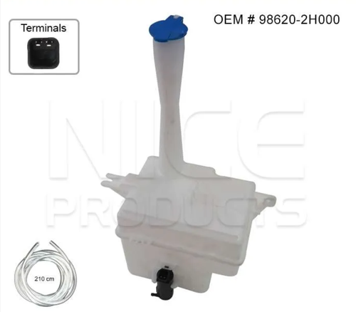 Washer Reservoir with Pump for Hyundai Elantra HD (10/06 - 05/11)