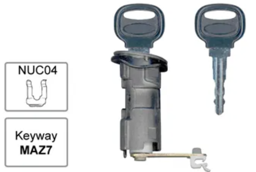 Boot/Tailgate Lock for Mazda 626 GD 5 Door (11/87 – 12/91)