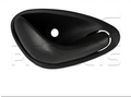 Front Right Inner Door Handle Black for Holden Commodore (06/97 - 06/06)