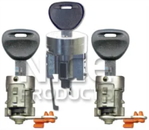 Ignition Barrel & Door Lock Set for Mitsubishi Lancer Wagon CC (03/93 – 10/95)