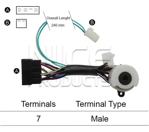 Ignition Switch for Toyota ST ST184 (12/89 – 02/94)