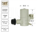 Front Windscreen Washer Pump for Honda Odyssey (2000 – 2003)