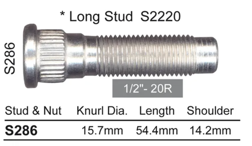 Dodge Wheel Stud Viper