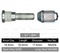 4x Jeep Wheel Nut WH-WK