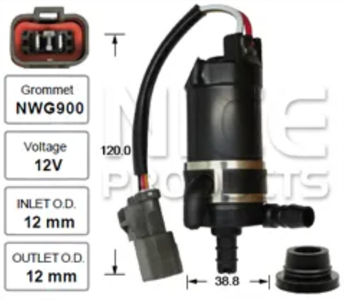 Headlight Washer Pump for Honda Civic All (06/06 – 02/11)