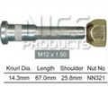 Toyota Wheel Stud & Nut Set 60 Series Chrome Capped Nut & More