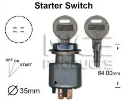 Ignition Lock & Switch for Nissan 1000 (1967 – 1969)