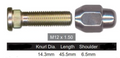 Hyundai Wheel Stud & Nut Set Elantra XD Alloy Wheels