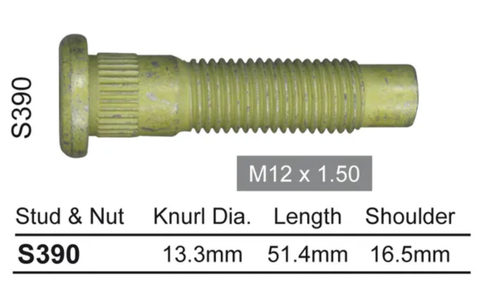 Ford Wheel Stud ZC / ZD
