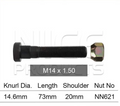 Land Rover Wheel Stud & Nut Set Discovery LC