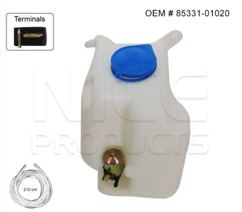 Washer Reservoir with Pump for Toyota Corolla AE90-93-95 (05/89 - 09/94)