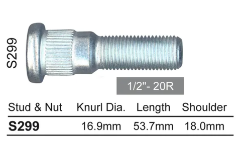 Jeep Wheel Stud KJ / Commander / WH-WK