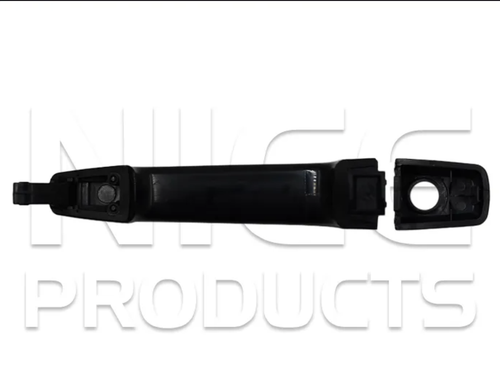 Front Right Outer Door Handle Black for Holden Captiva (10/06 - 01/19)